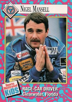 1993 Sports Illustrated for Kids #114 Nigel Mansell Front