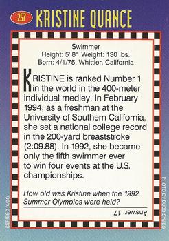 1994 Sports Illustrated for Kids #257 Kristine Quance Back