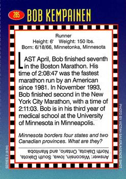 1994 Sports Illustrated for Kids #285 Bob Kempainen Back