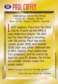 1995 Sports Illustrated for Kids #420 Paul Coffey Back