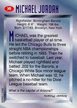 1995 Sports Illustrated for Kids #349 Michael Jordan Back