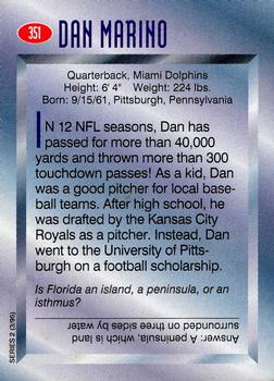 1995 Sports Illustrated for Kids #351 Dan Marino Back
