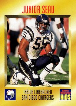 1995 Sports Illustrated for Kids #429 Junior Seau Front