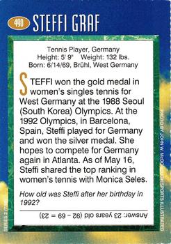 1996 Sports Illustrated for Kids II #490 Steffi Graf Back