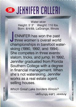 1996 Sports Illustrated for Kids II #500 Jennifer Calleri Back