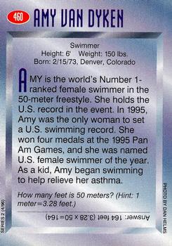 1996 Sports Illustrated for Kids II #460 Amy Van Dyken Back