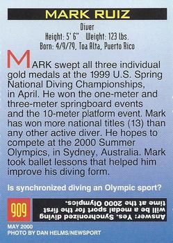 2000 Sports Illustrated for Kids I (Jan-Nov 2000) #909 Mark Ruiz Back