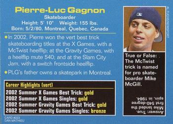 2002 Sports Illustrated for Kids #223 Pierre-Luc Gagnon Back