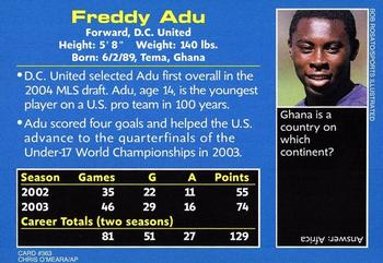 2004 Sports Illustrated for Kids #363 Freddy Adu Back