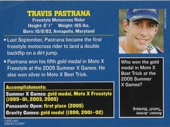 2006 Sports Illustrated for Kids #45 Travis Pastrana Back