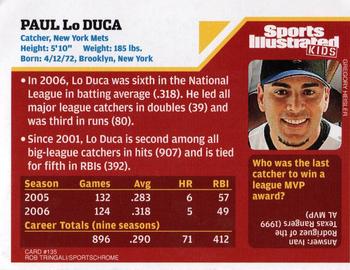 2007 Sports Illustrated for Kids #135 Paul Lo Duca Back