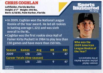 2010 Sports Illustrated for Kids #445 Chris Coghlan Back