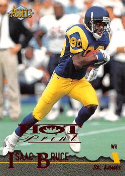 1996 Classic Assets - Hot Prints #5 Isaac Bruce Front