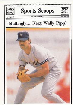1990 Sports Scoops (unlicensed) #NNO Don Mattingly Front