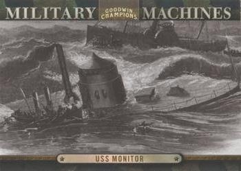2012 Upper Deck Goodwin Champions - Military Machines #MM-1 USS Monitor Front