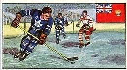 1962 Dickson Orde & Co. Ltd. Sports of the Countries #3 Canada - Ice Hockey Front