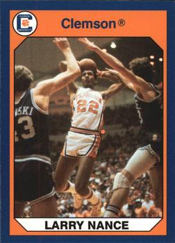 1990 Collegiate Collection Clemson Tigers #6 Larry Nance Front