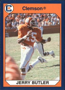 1990 Collegiate Collection Clemson Tigers #58 Jerry Butler Front
