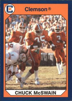 1990 Collegiate Collection Clemson Tigers #64 Chuck McSwain Front