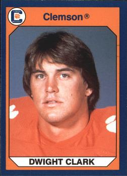 1990 Collegiate Collection Clemson Tigers #71 Dwight Clark Front