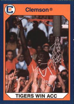 1990 Collegiate Collection Clemson Tigers #80 Tigers with ACC Title Front