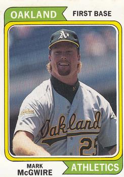 1992 SCD Sports Card Price Guide Monthly #69 Mark McGwire Front