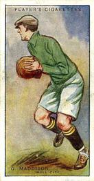 1928-29 Player's Footballers #63 George Maddison Front