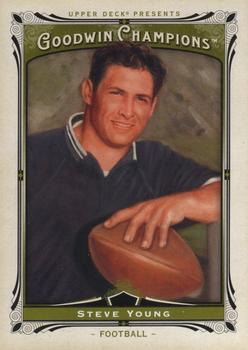 2013 Upper Deck Goodwin Champions #35 Steve Young Front