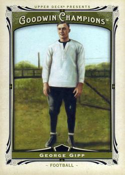 2013 Upper Deck Goodwin Champions #65 George Gipp Front