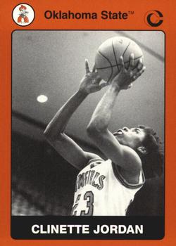 1991 Collegiate Collection Oklahoma State Cowboys #52 Clinette Jordan Front