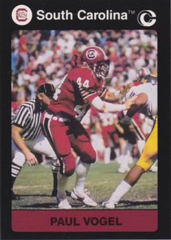1991 Collegiate Collection South Carolina Gamecocks #164 Paul Vogel Front