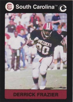1991 Collegiate Collection South Carolina Gamecocks #192 Derrick Frazier Front