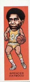 1974 Nabisco Sugar Daddy Pro Faces #18 Spencer Haywood Front
