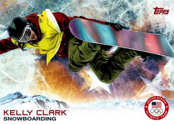 2014 Topps U.S. Olympic & Paralympic Team & Hopefuls #15 Kelly Clark Front