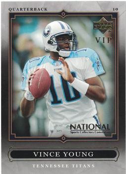 2007 Upper Deck National Convention VIP Spokespersons #VIP-9 Vince Young Front