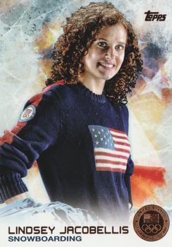 2014 Topps U.S. Olympic & Paralympic Team & Hopefuls - Bronze #47 Lindsey Jacobellis Front