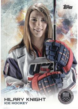 2014 Topps U.S. Olympic & Paralympic Team & Hopefuls - Silver #51 Hilary Knight Front