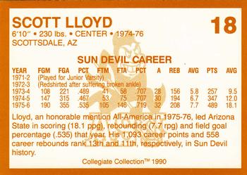 1990-91 Collegiate Collection Arizona State Sun Devils #18 Scott Lloyd Back