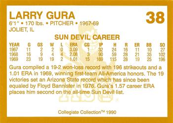 1990-91 Collegiate Collection Arizona State Sun Devils #38 Larry Gura Back
