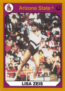 1990-91 Collegiate Collection Arizona State Sun Devils #76 Lisa Zeis Front