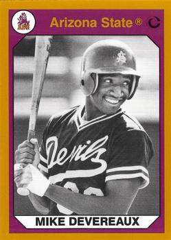 1990-91 Collegiate Collection Arizona State Sun Devils #158 Mike Devereaux Front