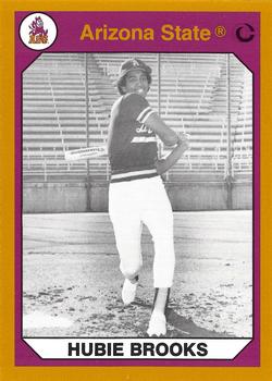 1990-91 Collegiate Collection Arizona State Sun Devils #173 Hubie Brooks Front