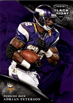 2013 Panini Black Friday #13 Adrian Peterson Front