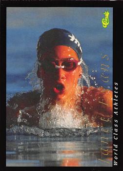 1992 Classic World Class Athletes #6 Janet Evans Front