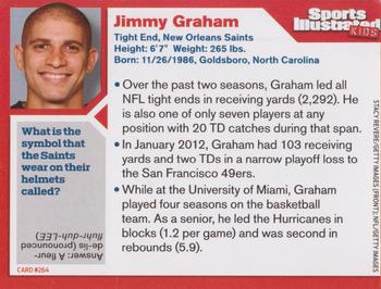 2013 Sports Illustrated for Kids #264 Jimmy Graham Back