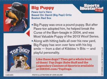 2013 Sports Illustrated for Kids #D5 Big Puppy Back