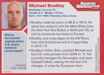 2014 Sports Illustrated for Kids #323 Michael Bradley Back