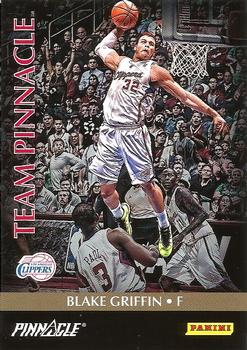 2013 Panini Father's Day - Team Pinnacle #3 Blake Griffin / Kevin Garnett Front