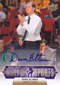 2011 Upper Deck World of Sports - Autographs #82 Dana Altman Front
