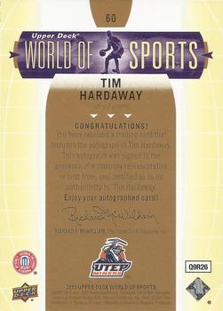 2011 Upper Deck World of Sports - Autographs #60 Tim Hardaway Back